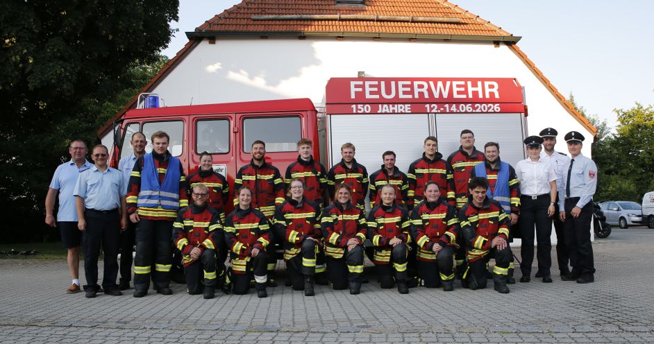 Gruppenfoto, Leistungsprüfung 2025